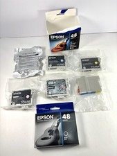 Genuine Epson 48 T048920 Color Ink Cartridge 5 Pack Exp. 7/2013 2 New Open Box