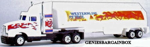 Camión Westernline escala HO 1:87 gasolina plataforma grande nuevo sellado IHC 1724 | Zustand: New