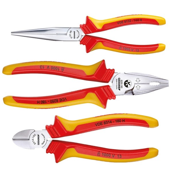 Zangen-Set 315 Mm 3-Teilig Gedore PräZisionswerkzeug QualitäTskompetenz-image