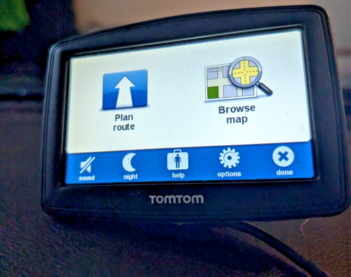 TomTom XL 4ET03 Black Bluetooth 4.3" LCD Screen 2048MB Topographic GPS Navigator