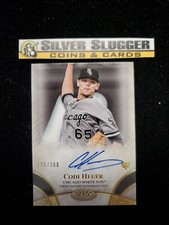2021 Codi Heuer Topps Tier One Auto /300! Chicago White Sox!