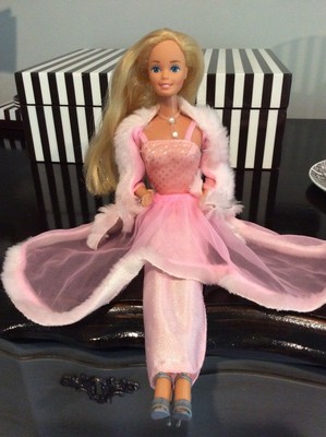 pretty in pink barbie doll