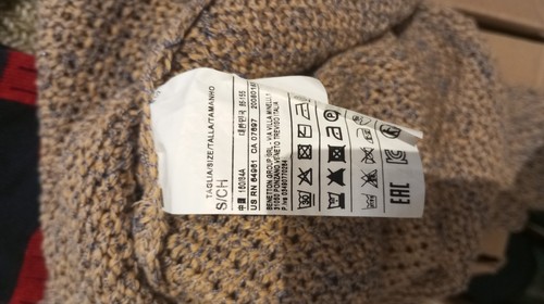 Cardigan Sisley taglia S, nuovo - Foto 6 di 6