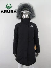 Womens The North Face Arctic Parka Down Waterproof Warm Winter Jacket Black $350