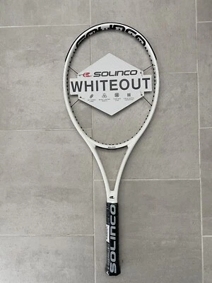 Solinco WHITEOUT 305 V1 18x20. Black Friday Sale!4 1/4" Free Strings + Stringing