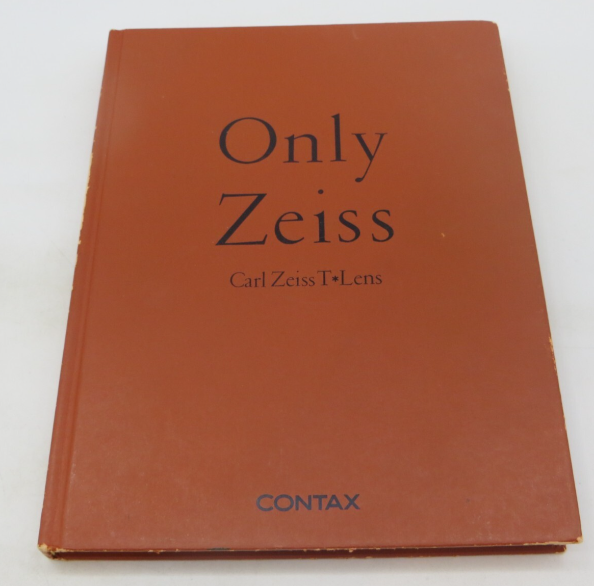 ONLY ZEISS Carl Zeiss T-Lens CONTAX RARE Hardcover Camera