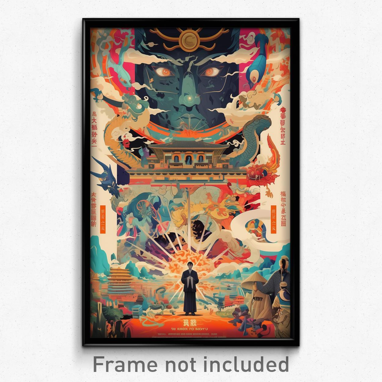 Retro Vietnamese Film Poster - Wonderful Nation Vintage Art Print