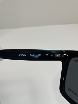 S Quay Women's Icy Polarized Oversized Square Sunglasses Black 69977