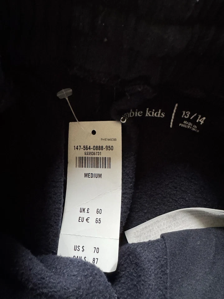 Abercrombie Kids Navy Sweatpants Size M $70 - Image 4 of 4