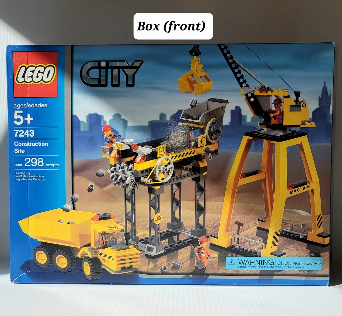 celle landdistrikterne fest LEGO 7243 CITY Construction Site 100% Complete with Instructions &amp; Box  673419058087 | eBay