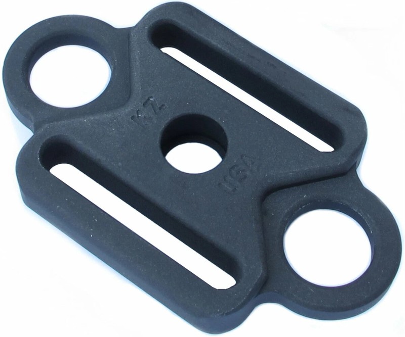 BOTACH KZ USA Multi Point Aluminum Sling Attachment Clip Black