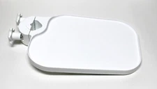 TPC type Post Mounted Utility Pole Post Tray Shelf Table White