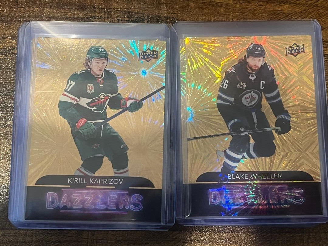 2020-21 Upper Deck EXTENDED ORANGE DAZZLERS (COMPLETE YOUR SETS)
