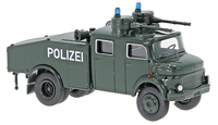 Brekina 47180 Mercedes La 1113 Wasserwerfer, Dunkelgruen, H0, Neu 2025