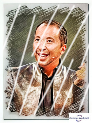 DJ BoBo--3D71--Schlüssel-Anhänger mit Druck