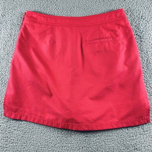 Greg Norman Play Dry Skirt Skort Women's Zip Fly Built-in Shorts Pink Size 12 - Picture 2 of 15