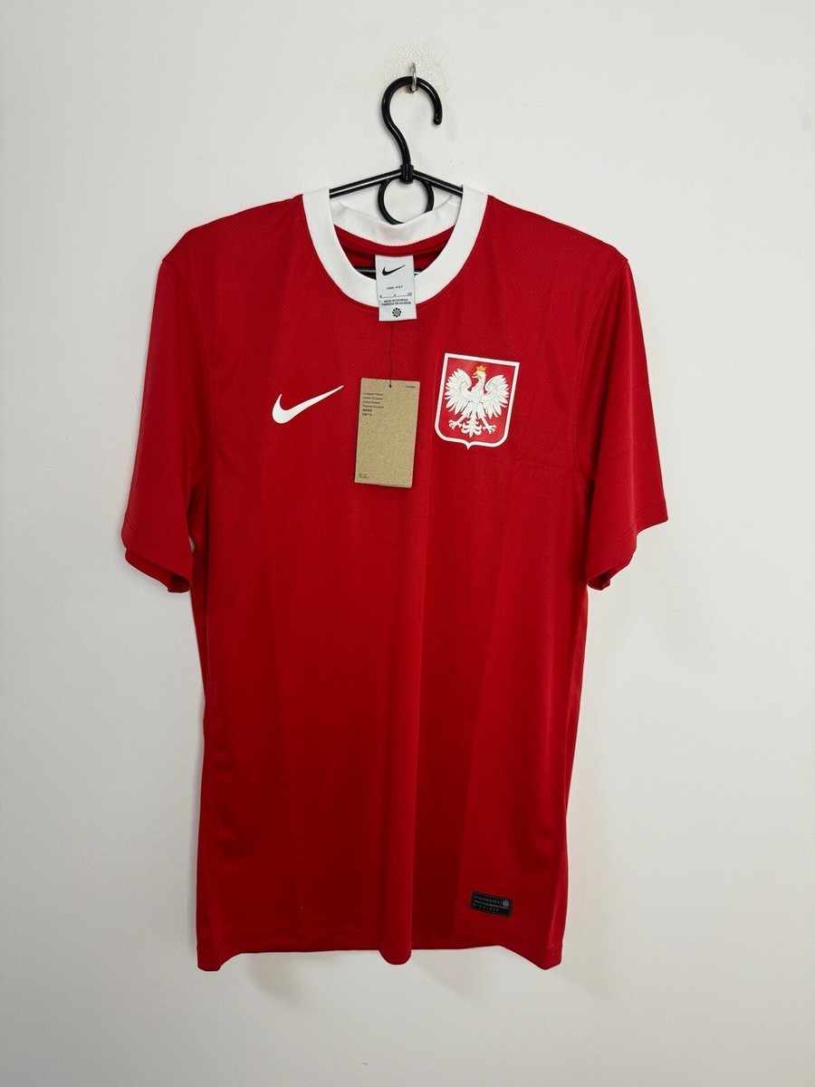 POLAND NATIONAL TEAM 2022/2023 AWAY FOOTBALL SHIRT NIKE JERSEY