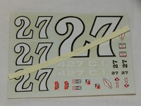 Original Decal Sheet Johan 27 1972 Ford Torino Nascar Original Decal Sheet Johan 27 1972 Ford Torino Nascar