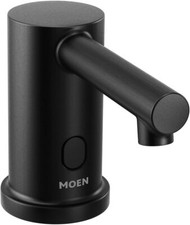 Moen 8560BL M-Power Matte black soap/lotion dispensers Matte Black