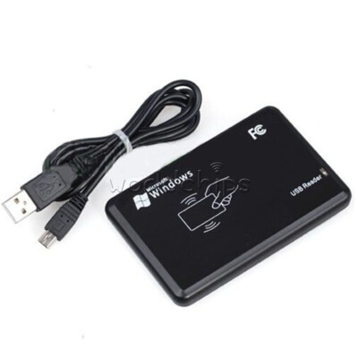 125KHz USB RFID Contactless Proximity Sensor Smart ID Card Reader EM4100 + Cable