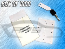 PLASTIC PVC WRITE ON ARROW ID SERVICE KEY TAG...