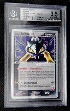 Pokemon Rockets Raikou ex Holo tedesco 108/107 EX Deoxys PSA BGS 3,5 molto buono +