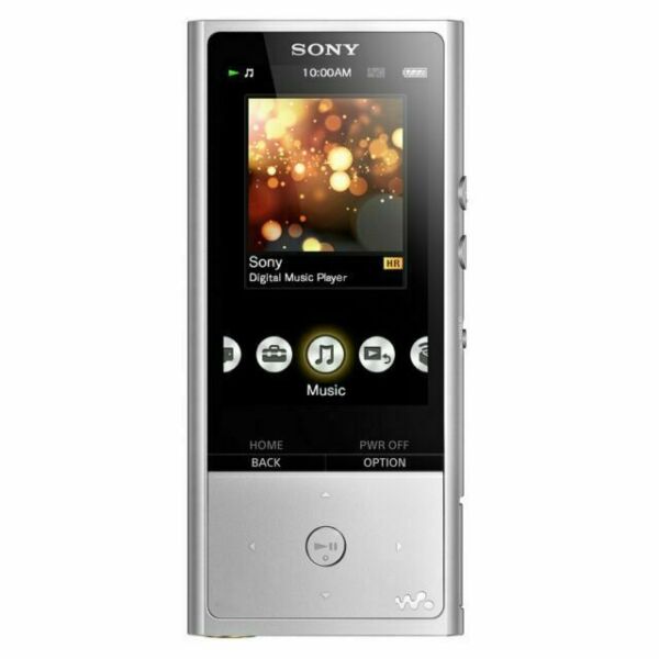 Sony Walkman NW-ZX100 128GB High-Resolution Audio Player - Silver 