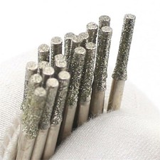 30pcs Diamond Lapidary Drill Bits 2.0mm Hole Saws Solid Bits Jewelry Gems Stone