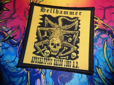 Hellhammer Patch Black Metal 666-3 Midnight