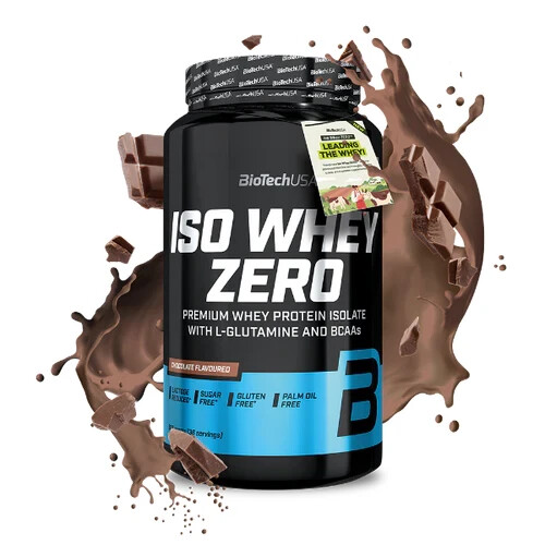 Biotech USA Iso Whey Zero Eiweiß 908g +Shaker - Bild 1 von 1