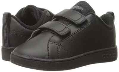 Toddler adidas VS Advantage Clean CMF AW4891 Black Hook & Loop New 100% Original