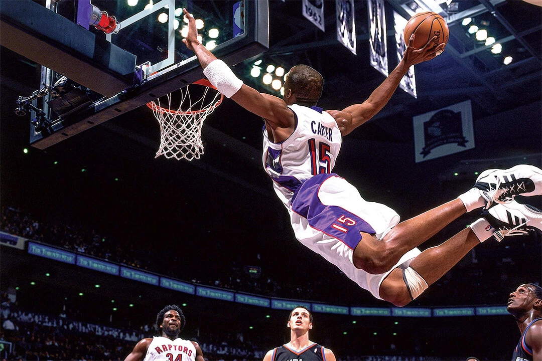 Vince Carter Slam Dunk Legend Basketball Star Wall Art Home - POSTER 20x30
