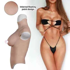 7th No Oil Breast Plate Forms Silicone Boobs For Crossdresser Cosplay Costumes