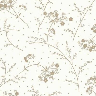KimberBell Basics By Maywood Studio - White/Tan Make A Wish  #9394-SWT