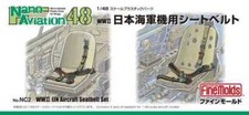 Fine Molds NC2 - 1/48 Ijn Avion Ceinture de Sécurité Jeu - Neuf