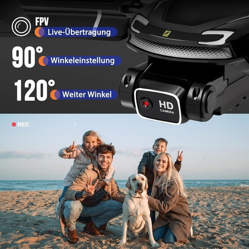 Drohne mit Kamera 4K HD Faltbar Lange Flugzeit RC Quadcopter mit Tasche 3D C706 - Bild 3 von 7