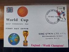 1966 World Cup Special Commemorative Issue.FDC Harrow & Wembley postmark.