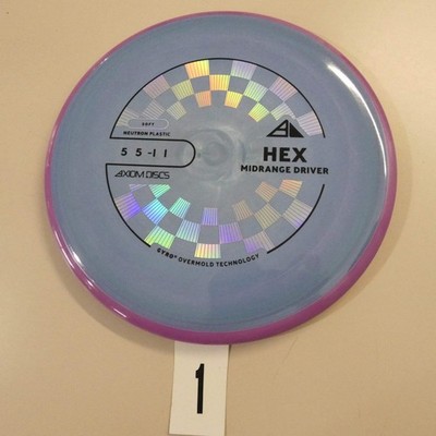 Axiom Discs Soft Neutron Hex- Project Lab Coat - Pick Your Disc!