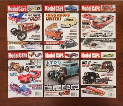 Model Cars Magazine All Six (6) 2022 Issues (#212 - #217) EXCELLENT Condition!