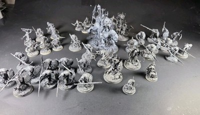 Warhammer Age of Sigmar Orruk Kruleboyz Dominion Half Assembled, Based Primed
