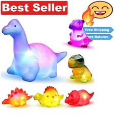 Automatic Color-Changing Floating Dinosaur Bath Toys - Perfect for Toddlers