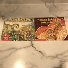Magic School Bus Book Lot 2 Books