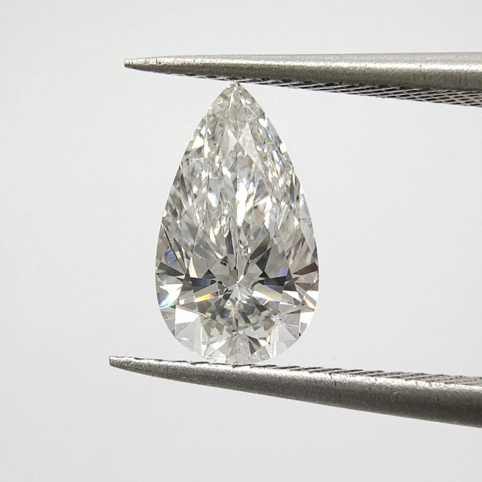 Natural Loose Diamond 1.01 Ct Pear Cut F* VS1 GIA Certified For Jewelry - Ring - Image 2 of 4