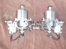 Datsun 240z Carbs Rebuilt Polished Twin 4 Screws Round Top Su Carburetors