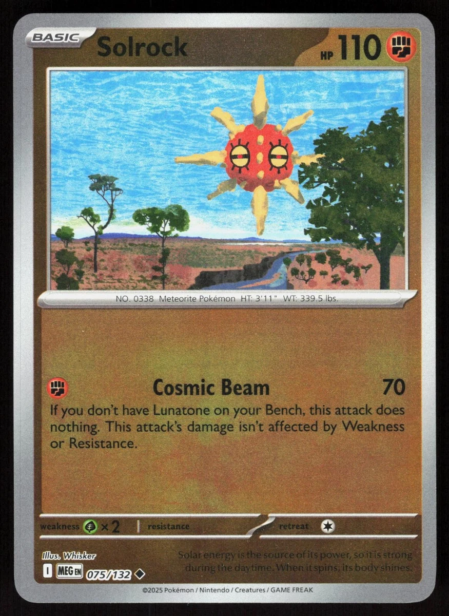 solrock pokemon card Solrock - GG15/GG70 Holo Ultra Rare