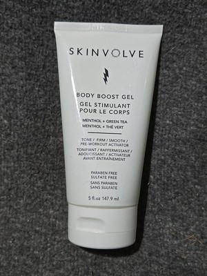 Skinvolve Body Boost Gel Menthol + Green Tea 147.9ml/5 oz. Full Size New Ex 3/21