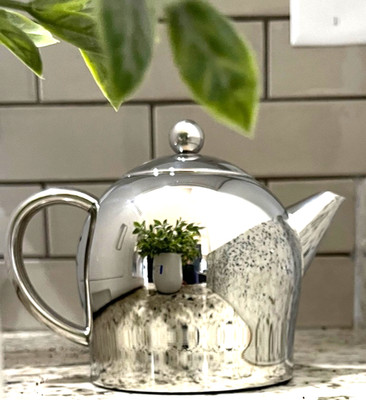 Bredemeijer Minuet Santhee Shiny Stainless Steel Double Walled Teapot 0.5L