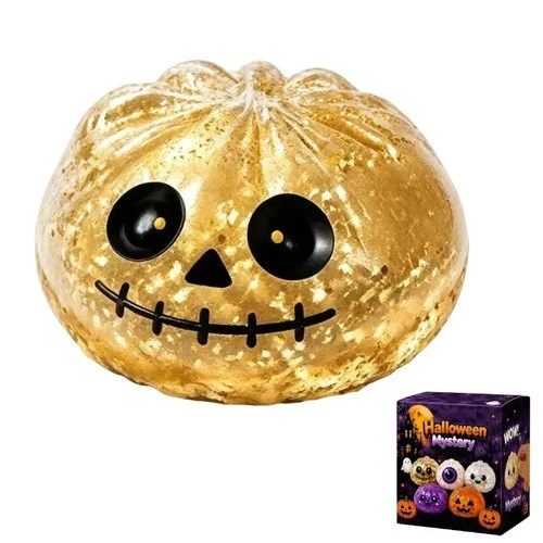 Fun Halloween Ghost Dumpling Squishy Slow Rising Stress Toy TL - Picture 6 of 8