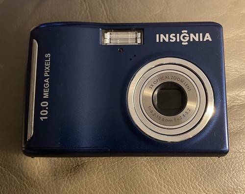 Insignia Dark Blue Digital Camera NS-DSC10B 10.0MP Battery Tested - Bild 2 von 13