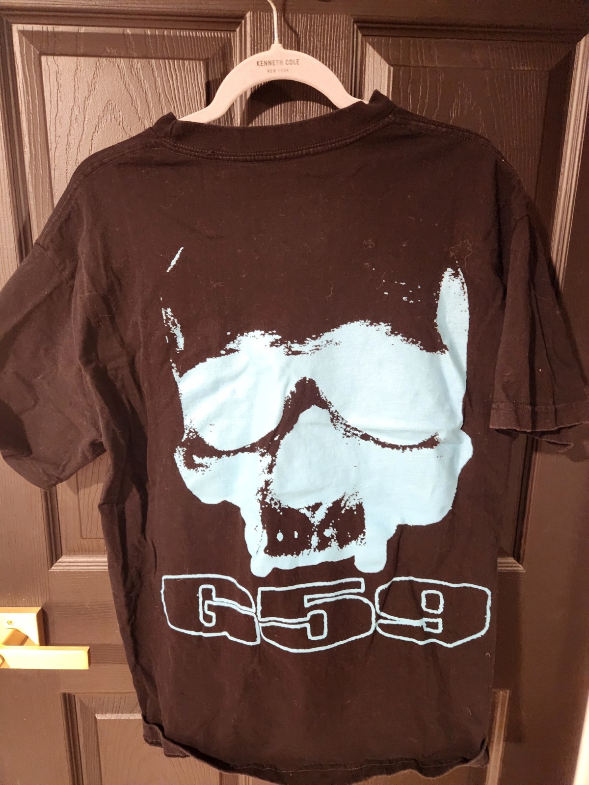 G59 Records Suicide Boys Shirt Large Light Blue Skull Tour Hip Hop Streetwear